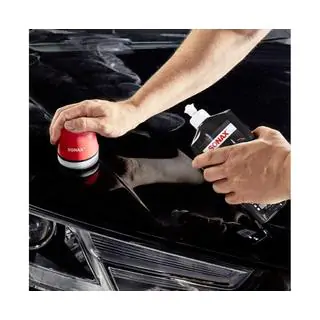 Sonax NanoPro Farbpolitur Schwarz mit Wachs 250 ml Foto 2