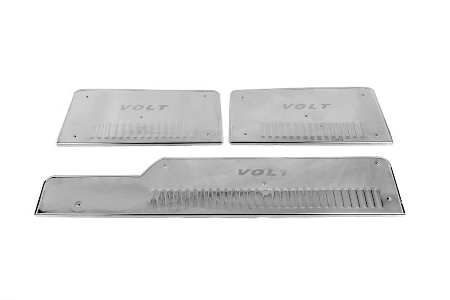 Volkswagen LT 1995-2006 Einstiegsleisten Edelstahl innen Carmos V2 (3 Stk) Image