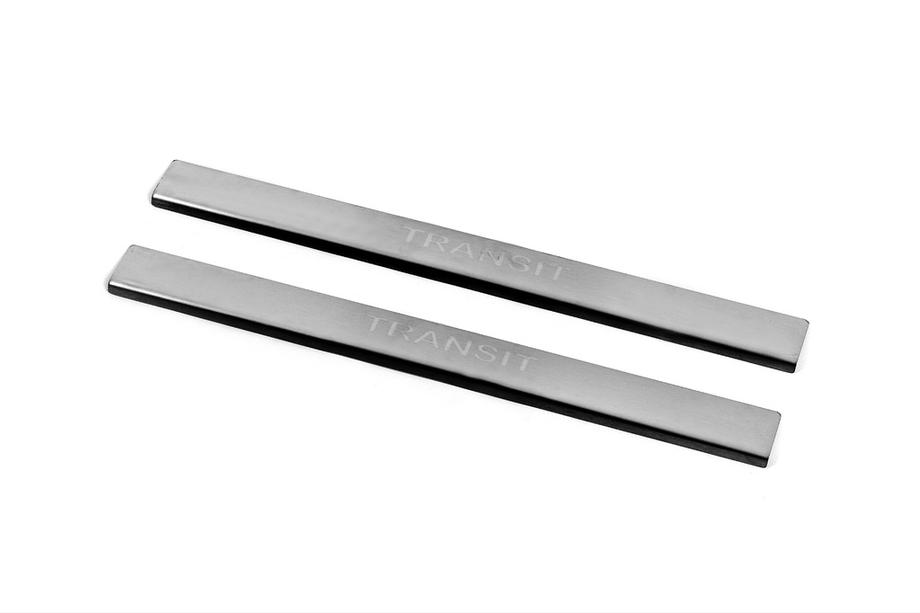 Ford Transit 2000–2014 Einstiegsleisten Carmos V2 (2 Stk, Edelstahl) Image