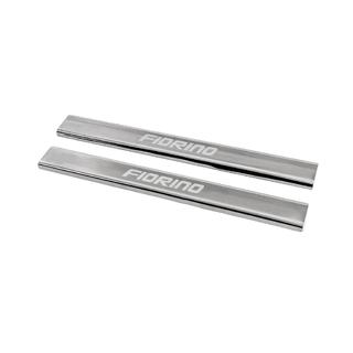 Einstiegsleisten Carmos V3 (2 Stk, Edelstahl) Fiat Fiorino/Qubo 2008-2024 Foto 1