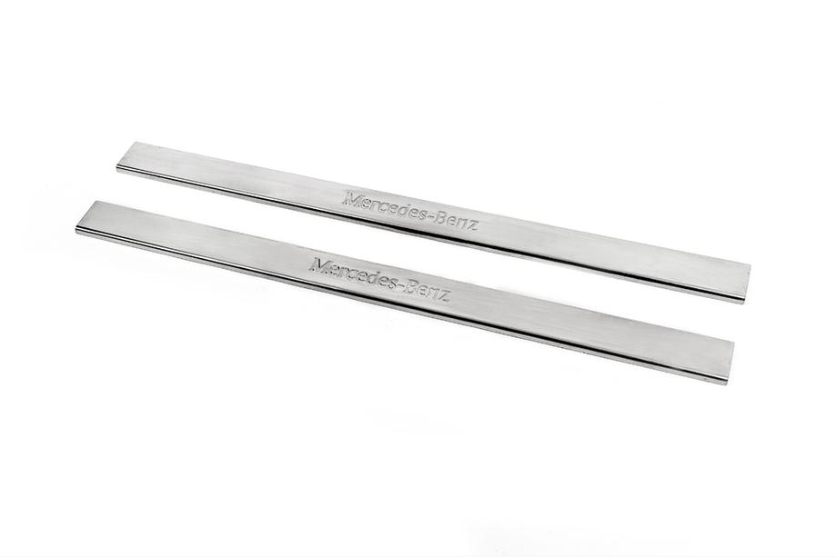 Mercedes E-class W124 1984–1997 Einstiegsleisten Carmos (2 Stk, Edelstahl) Image