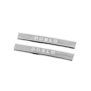 Einstiegsleisten V3 (Carmos, 2 Stk, Edelstahl) Fiat Doblo I 2005-2010 Foto 1