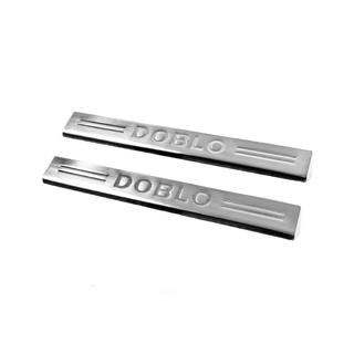 Einstiegsleisten V4 (Carmos, 2 Stk, Edelstahl) Fiat Doblo I 2005-2010 Foto 1