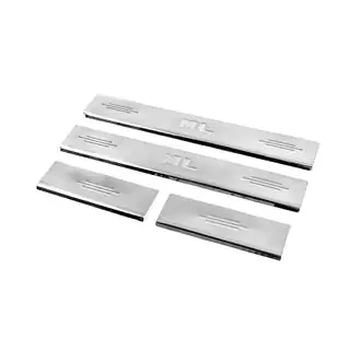 Einstiegsleisten Edelstahl Carmos V2 (4 Stk) Mercedes ML W164 2005-2011 Foto 1
