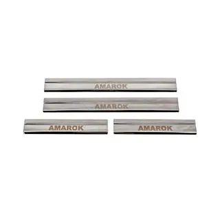Einstiegsleisten Carmos V3 (4 Stk, Edelstahl) Volkswagen Amarok 2010-2022 Foto 1