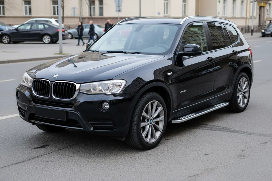 BMW X3 F25 2011-2018 Seitenschweller Tayga V2 (2 Stk., Aluminium) Image
