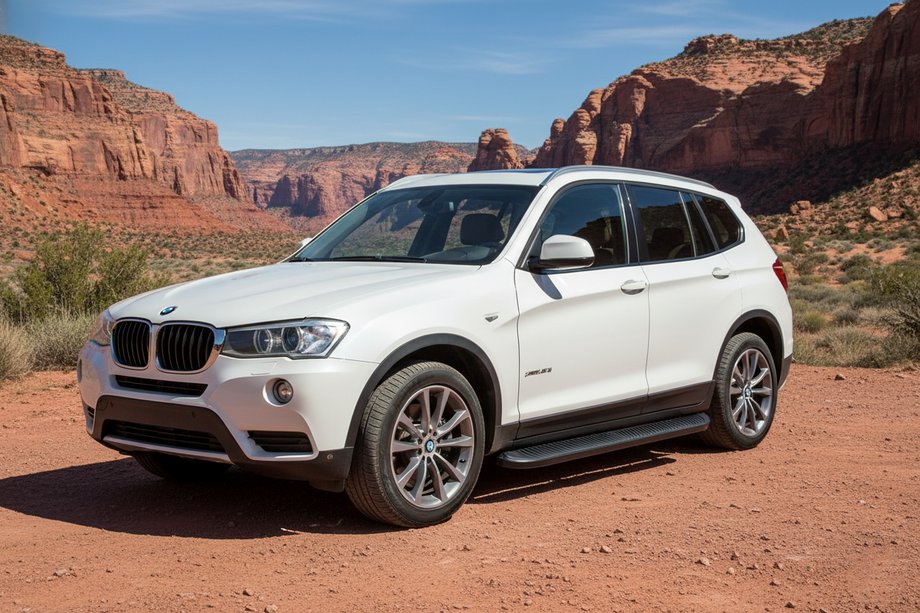BMW X3 F25 2011-2018 Seitenschweller Tayga Black (2 Stk., Aluminium) Image