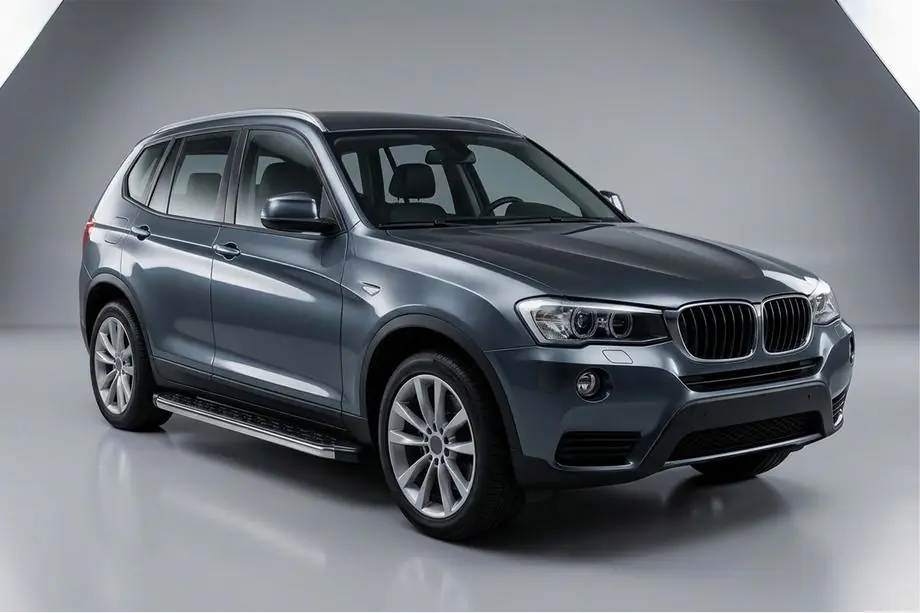 BMW X3 F25 2011-2018 Seitenschweller BlackLine (2 Stk., Aluminium) Image