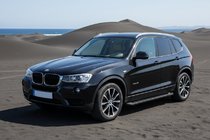 BMW X3 F25 2011-2018 Trittbretter Allmond Black (2 Stk., Aluminium) Foto 1