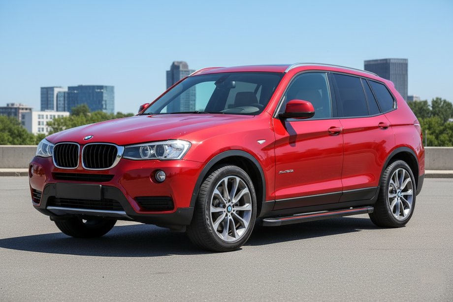 BMW X3 F25 2011-2018 Seitenschweller Maya Red (2 Stk., Aluminium) Image