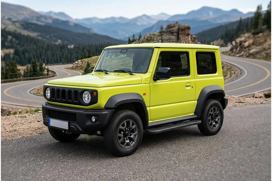 Suzuki Jimny 2018- Seitenschweller Bosphore Black (2 Stk., Aluminium) Image