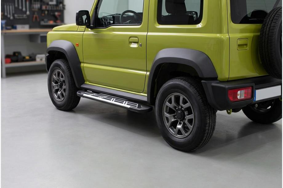 Suzuki Jimny 2018- Seitenschweller Sunrise (2 Stk., Aluminium) Image