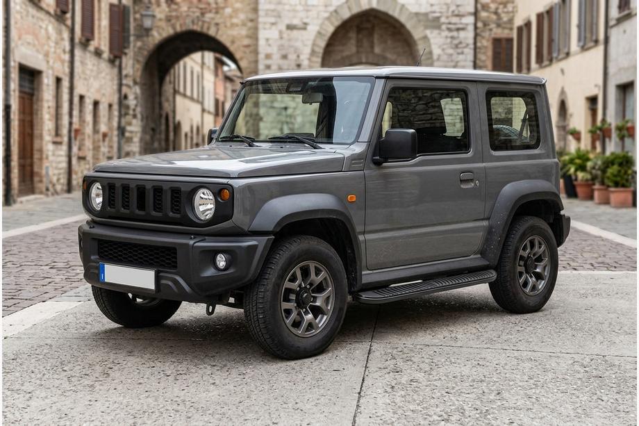 Suzuki Jimny 2018- Seitenschweller Tayga Black (2 Stk., Aluminium) Image