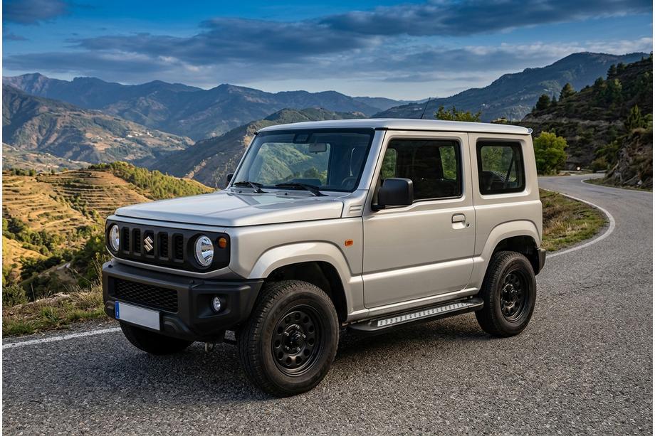Suzuki Jimny 2018- Seitenschweller Vision New Grey (2 Stk., Aluminium) Image