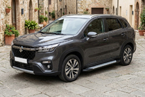 Suzuki SX4 S-Cross 2021- Trittbretter Allmond Grey (2 Stk., Aluminium) Foto 1