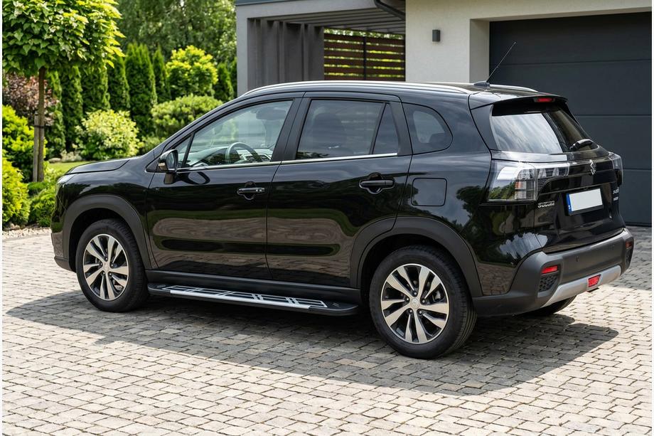 Suzuki SX4 S-Cross 2021- Seitenschweller Sunrise (2 Stk., Aluminium) Image