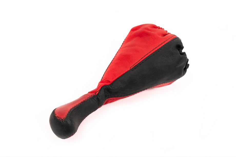 Universal Schaltsack mit Schalthebel (rot, Leder) Image