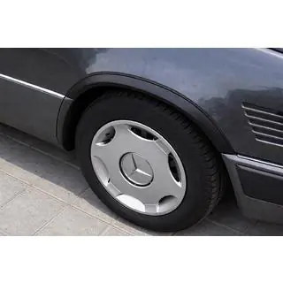 Kotflügelverbreiterungen 1989-1995 (4 Stk, schwarz, ABS-Kunststoff)