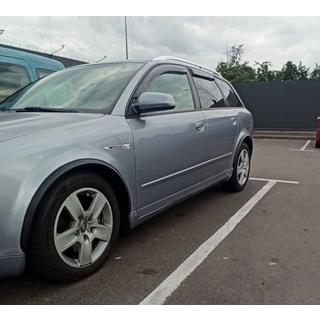 Kotflügelverbreiterungen (4 Stk, schwarz, ABS-Kunststoff) Audi A4 B6 2000-2004 Foto 3