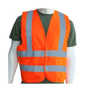 Warnweste XL Orange SH-028 SAPFIRE Foto 1