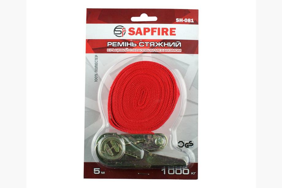 Spanngurt mit Ratschenmechanismus 1t 5m SAPFIRE Foto 3