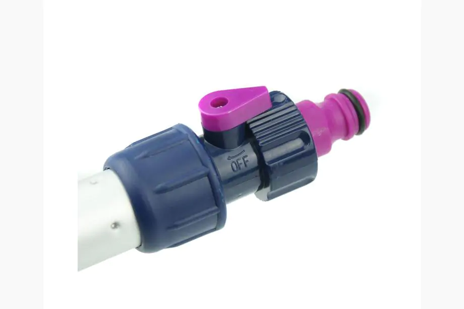 Teleskop-Waschbürste mit Wasseranschluss 105-171 cm SAPFIRE CityUp Foto 3