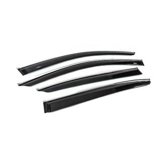 Windabweiser SD mit Chromleiste für USA (4 Stk, HIC) Honda Accord IX 2013-2017 Foto 3