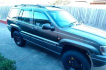 Jeep Grand Cherokee WJ 1999-2004 Windabweiser (4 Stk, HIC) Foto 8