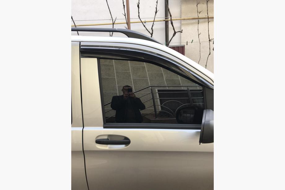 Mercedes Vito/V-class W447 2014- Windabweiser (2 Stk., Sunplex Sport) Image