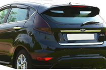Ford Fiesta 2008-2017 Kofferraumleiste Edelstahl OmsaLine - Italienischer Edelstahl Foto 2