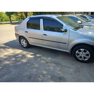 Windabweiser (4 Stk., Sunplex Sport) Dacia Logan I 2008-2012 Foto 3