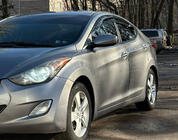 Hyundai Elantra (MD/UD) 2011-2015 Windabweiser (4 Stk., Sunplex Sport) Foto 1