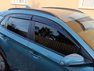 Hyundai Kona 2017-2023 Windabweiser (4 Stk., Sunplex Sport) Foto 1