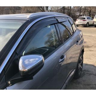 Windabweiser (4 Stk., Sunplex Sport) Peugeot 3008 2016-2023 Foto 3