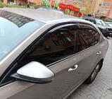 Skoda Octavia III A7 2013-2019 Windabweiser Liftback (4 Stk., Sunplex Sport) Foto 3