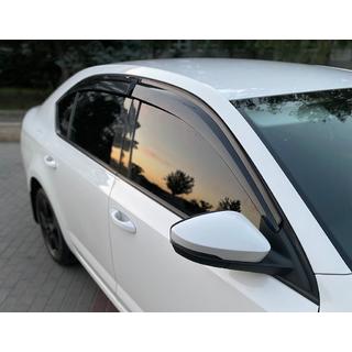 Windabweiser Liftback (4 Stk., Sunplex Sport) Skoda Octavia III A7 2013-2019 Foto 1