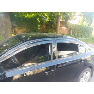 Windabweiser (4 Stk., Sunplex Sport) Volkswagen Jetta 2011-2018 Foto 1