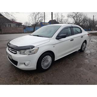 Windabweiser mit Chromleisten (4 Stk., Sunplex Chrome) Citroen C-Elysee 2013-2022 Foto 4