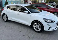 Ford Focus IV 2018- Windabweiser mit Chromleiste HB/SD (4 Stk., Sunplex Chrome) Foto 1