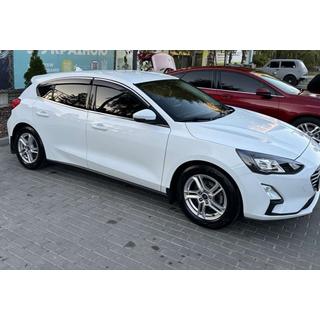 Windabweiser mit Chromleiste HB/SD (4 Stk., Sunplex Chrome) Ford Focus IV 2018- Foto 1