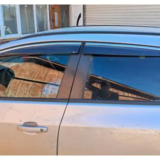 Chrom Windabweiser mit Leiste HB/SD (4 Stk, Sunplex Chrome) Opel Astra J 2009-2015 Foto 1