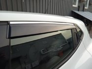 Renault Clio V 2019- Windabweiser mit Chromleisten (4 Stk., Sunplex Chrome) Foto 6