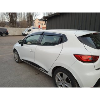 Windabweiser mit Chromleisten (4 Stk., Sunplex Chrome) Renault Clio V 2019- Foto 4