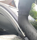 Toyota Hilux 2006-2015 Windabweiser mit Chromleisten (4 Stk., Sunplex Chrome) Foto 4