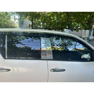 Windabweiser mit Chromleisten (4 Stk., Sunplex Chrome) Toyota Hilux 2015- Foto 2
