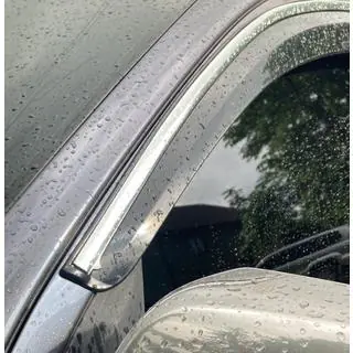 Windabweiser mit Chromleisten (4 Stk., Sunplex Chrome) Toyota Hilux 2015- Foto 1