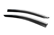 Volkswagen Caddy 2020- Windabweiser mit Chromleiste (2 Stk., Sunplex Chrome) Foto 4