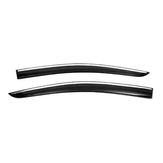 Windabweiser mit Chromleiste (2 Stk., Sunplex Chrome) Volkswagen Caddy 2020- Foto 3