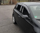 Volkswagen Golf 5 2003-2009 Windabweiser mit Chromleisten (4 Stk., Sunplex Chrome) Foto 1