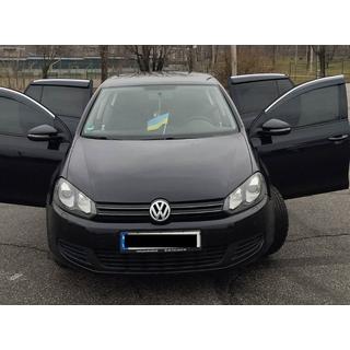 Windabweiser mit Chromleisten (4 Stk., Sunplex Chrome) Volkswagen Golf 5 2003-2009 Foto 3